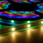 Vánoční RGB LED světla s WS281x řízená Raspberry Pi 