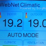 WebNet Climatic - Regulátor prostředí s ethernetem z Arduina