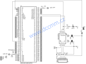 Arduino TCO - schéma