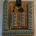 Osazený shield Arduino TCO
