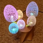 Magické Neopixel houbičky - noční lampička